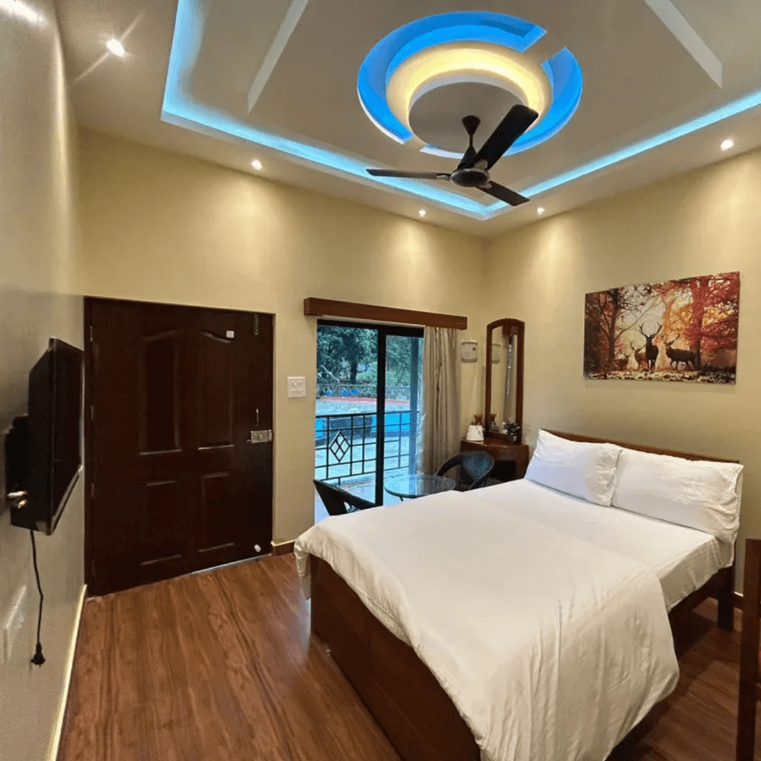 V & C Farm – Double bed AC Rooms